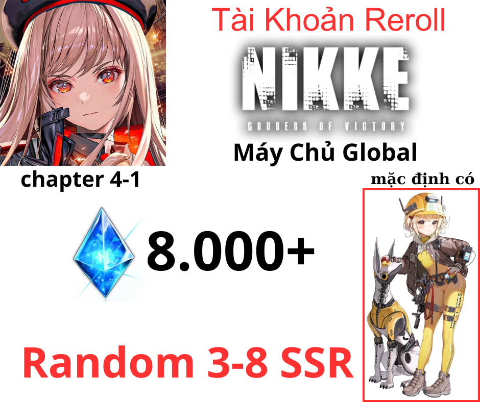 [GLB]Nikke: Goddess of Victory Liter + Gem